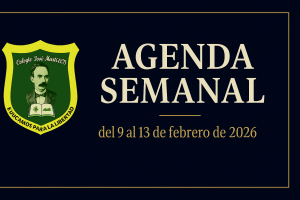 AGENDA SEMANAL – 9 al 13 de febrero de 2026.