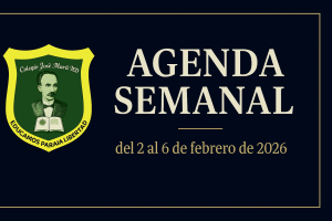 AGENDA SEMANAL – 2 al 6 de febrero de 2026.